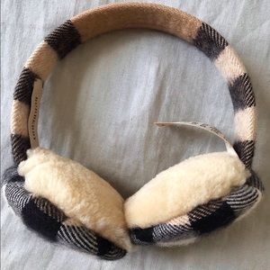 Burberry earmuffs